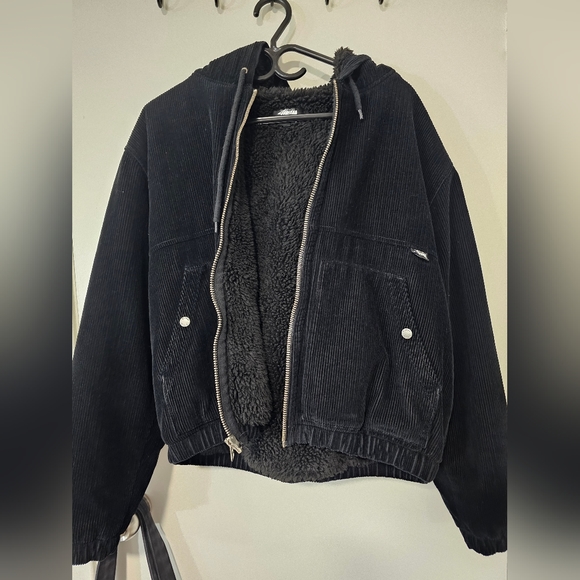 Sold Stussy Corduroy Faux jacket outside poshmark - Picture 4 of 6